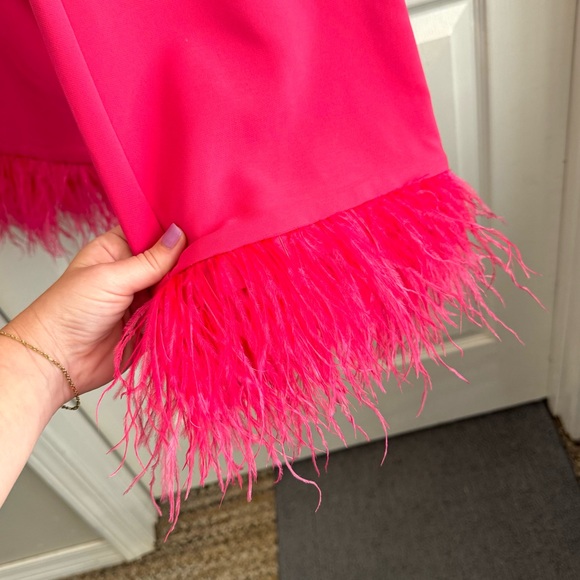 Gianni Bini Feathered Pants - Picture 3 of 5